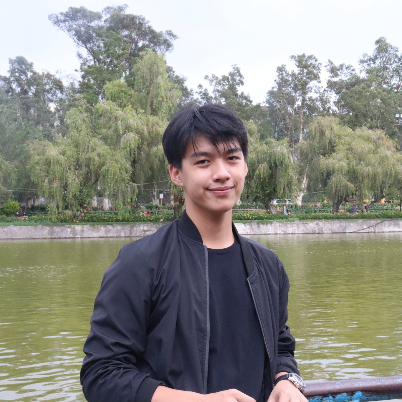 A handsome fellow named Jazreil Jaron Sabog